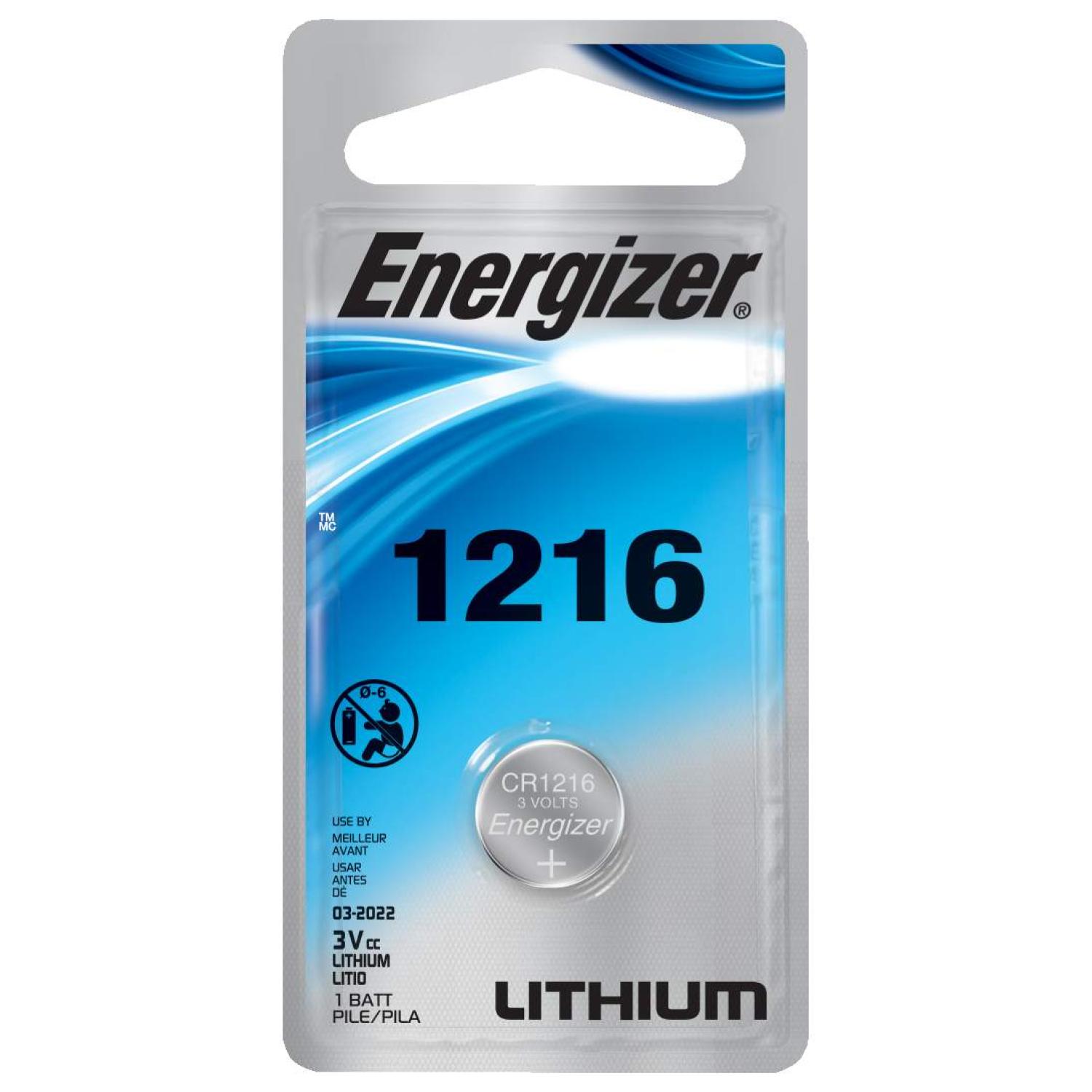 Energizer ECR1216BP - Battery Energizer ECR1216BP Battery product image 1 of 1