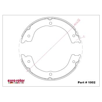 2014 Infiniti QX80 Parking Brake Shoe