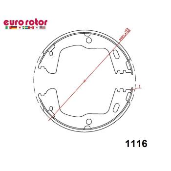 2019 Genesis G70 Parking Brake Shoe