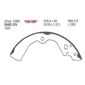 1995 Nissan Axxess Drum Brake Shoe
