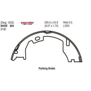 2019 Ram 3500 Parking Brake Shoe