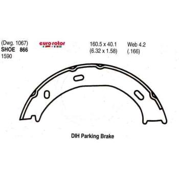 2018 Mercedes-Benz G550 Parking Brake Shoe