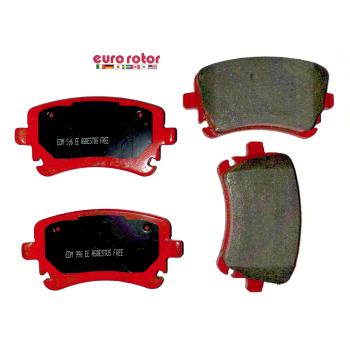 2014 Audi A4 allroad Disc Brake Pad Rear Eurorotor F1D1018H image 1 of 1