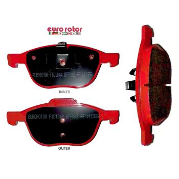 2007 Volvo C30 Disc Brake Pad Front Eurorotor F1D1044H image 1 of 1