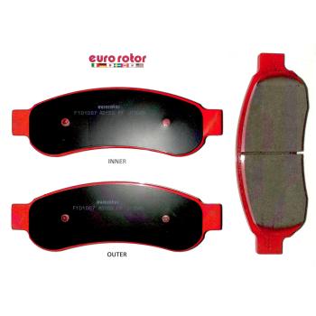 2008 Ford F-350 Super Duty Disc Brake Pad Rear Eurorotor F1D1067H image 1 of 1