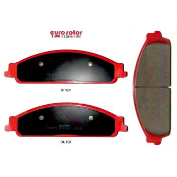 2006 Mercury Montego Disc Brake Pad Front Eurorotor F1D1070H image 1 of 1