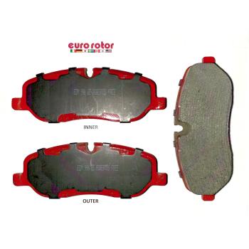 2006 Land Rover Range Rover Disc Brake Pad Front Eurorotor F1D1098H image 1 of 1