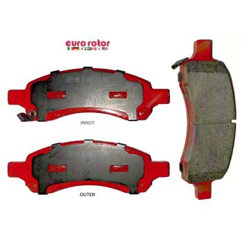 2009 GMC Acadia Disc Brake Pad Front Eurorotor F1D1169AH image 1 of 1
