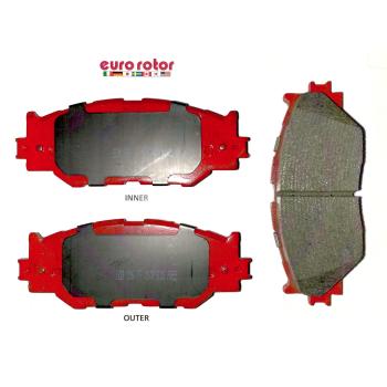 2010 Lexus IS250 Disc Brake Pad Front Eurorotor F1D1178H image 1 of 1
