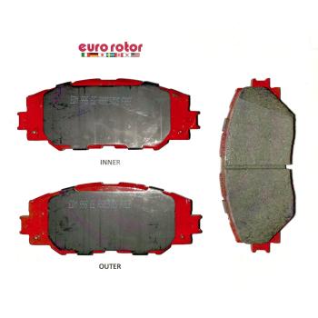 2014 Scion xD Disc Brake Pad Front Eurorotor F1D1210H image 1 of 1