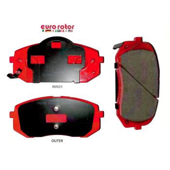 2013 Hyundai Tucson Disc Brake Pad Front Eurorotor F1D1295H image 1 of 1