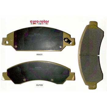 2007 Cadillac Escalade Disc Brake Pad Front Eurorotor F1D1380H image 1 of 1