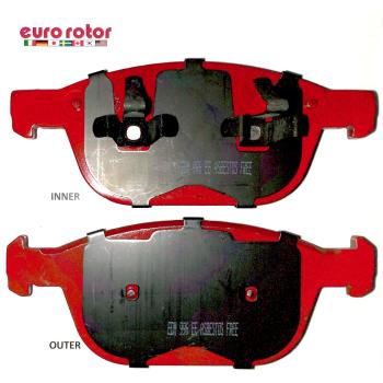 2011 Volvo XC90 Disc Brake Pad Front Eurorotor F1D1412 image 1 of 1
