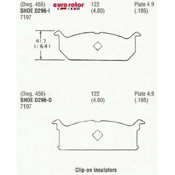 1991 Pontiac Firefly Disc Brake Pad
