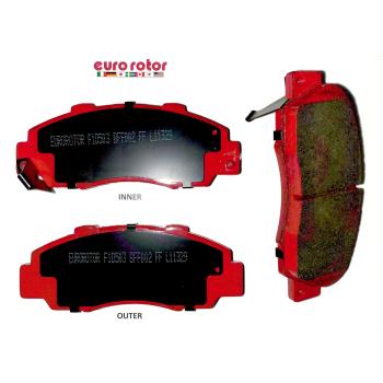 2000 Acura Integra Disc Brake Pad Front Eurorotor F1D503 image 1 of 1