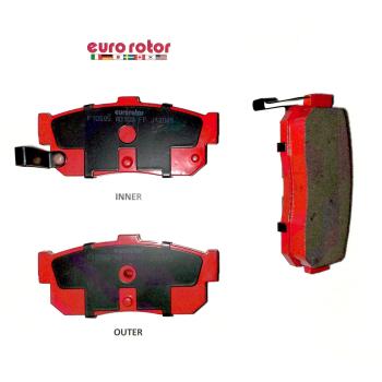 1996 Nissan Maxima Disc Brake Pad Rear Eurorotor F1D595H image 1 of 1