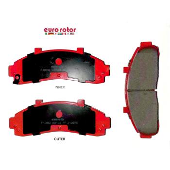 2000 Mercury Mountaineer Disc Brake Pad Front Eurorotor F1D652H image 1 of 1