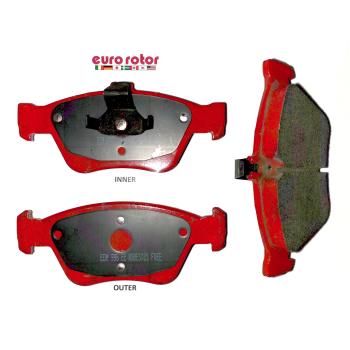 2000 Mercedes-Benz C230 Disc Brake Pad Front Eurorotor F1D710H image 1 of 1