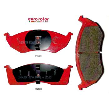 1998 Oldsmobile Bravada Disc Brake Pad Rear Eurorotor F1D729H image 1 of 1
