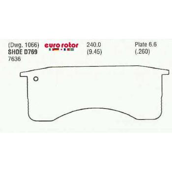 2014 IC Corporation CE Integrated Disc Brake Pad