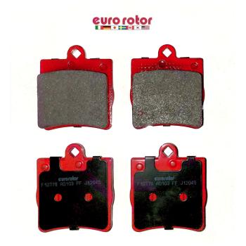 2008 Chrysler Crossfire Disc Brake Pad Rear Eurorotor F1D779 image 1 of 1