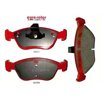 1999 Volvo S70 Disc Brake Pad Front Eurorotor F1D783H image 1 of 1
