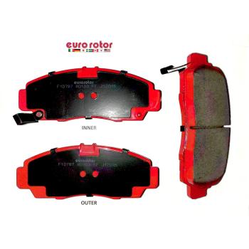 2006 Acura TSX Disc Brake Pad Front Eurorotor F1D787H image 1 of 1