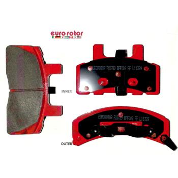 1998 GMC C1500 Suburban Disc Brake Pad Front Eurorotor F1D789 image 1 of 1