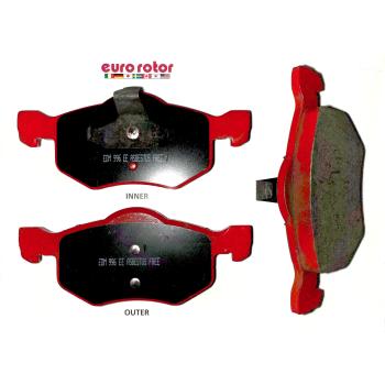 2006 Mercury Mariner Disc Brake Pad Front Eurorotor F1D843H image 1 of 1