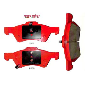 2006 Dodge Caravan Disc Brake Pad Front Eurorotor F1D857H image 1 of 1