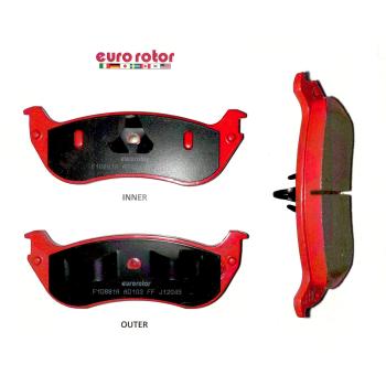 2005 Mercury Mountaineer Disc Brake Pad Rear Eurorotor F1D881AH image 1 of 1