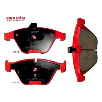 2009 BMW M3 Disc Brake Pad Front Eurorotor F1D918H image 1 of 1