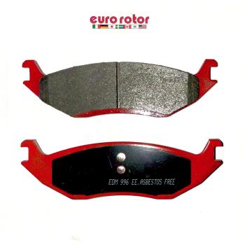 2009 Chrysler Aspen Disc Brake Pad Rear Eurorotor F1D967H image 1 of 1