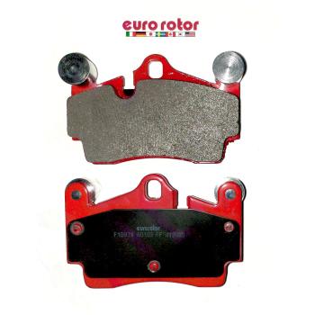 2010 Porsche Cayenne Disc Brake Pad Rear Eurorotor F1D978H image 1 of 1