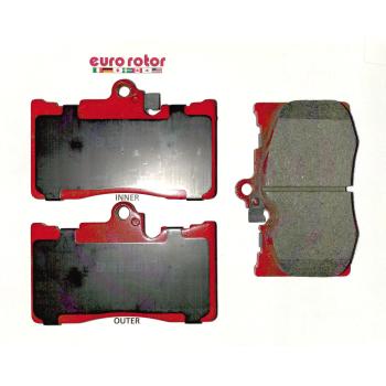 2016 Lexus RC200t Disc Brake Pad Front Eurorotor ID1118H image 1 of 1