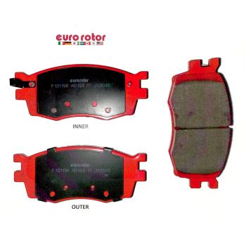2006 Kia Rio Disc Brake Pad Front Eurorotor ID1156H image 1 of 1