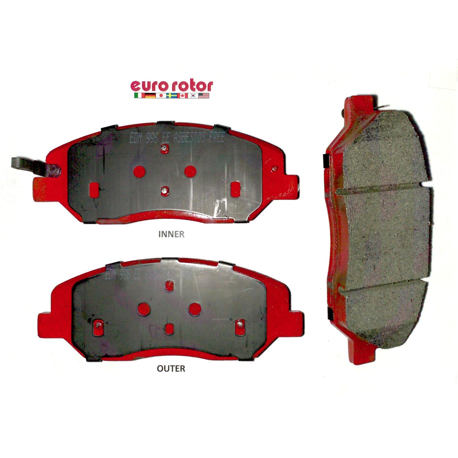 Eurorotor ID1202H Disc Brake Pad product image 1 of 1