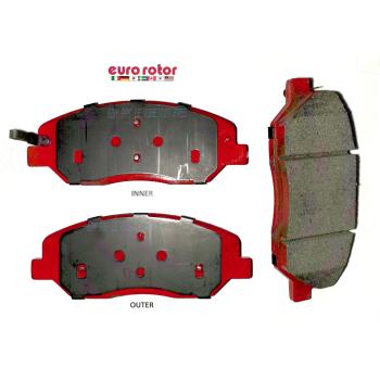 2011 Kia Sedona Disc Brake Pad Front Eurorotor ID1202H image 1 of 1