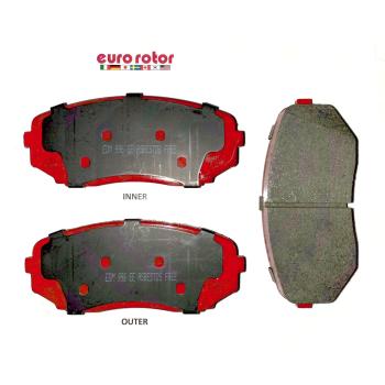 2019 Mazda CX-5 Disc Brake Pad Front Eurorotor ID1258H image 1 of 1