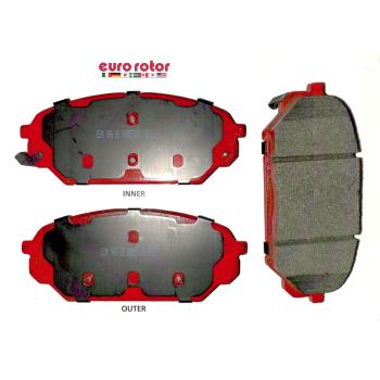 2009 Hyundai Veracruz Disc Brake Pad Front Eurorotor ID1301H image 1 of 1