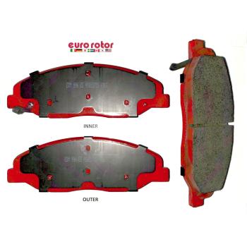 2011 Cadillac CTS Disc Brake Pad Front Eurorotor ID1332H image 1 of 1