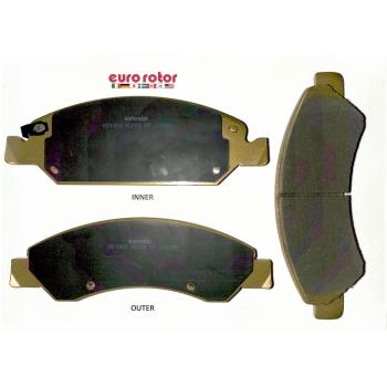 2009 Cadillac Escalade ESV Disc Brake Pad Front Eurorotor ID1363H image 1 of 1
