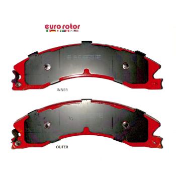2012 GMC Savana 3500 Disc Brake Pad Rear Eurorotor ID1411H image 1 of 1