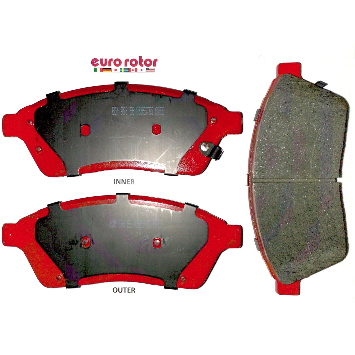 Eurorotor ID1422AH - Disc Brake Pad Eurorotor ID1422AH Disc Brake Pad product image 1 of 1