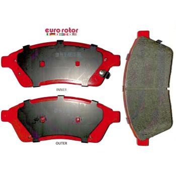 2014 Cadillac SRX Disc Brake Pad Front Eurorotor ID1422AH image 1 of 1