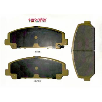 2019 Infiniti QX80 Disc Brake Pad Front Eurorotor ID1509H image 1 of 1