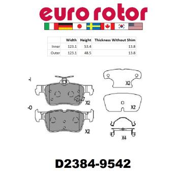 2024 Ford Mustang Mach-E Disc Brake Pad