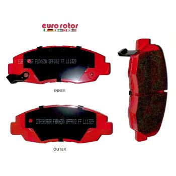 2012 Honda Insight Disc Brake Pad Front Eurorotor ID465AH image 1 of 1