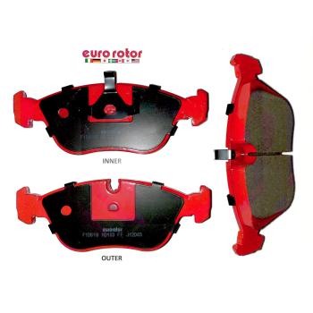 2002 Volvo C70 Disc Brake Pad Front Eurorotor ID618H image 1 of 1