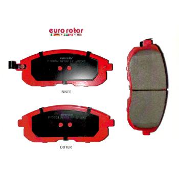 1996 Nissan Maxima Disc Brake Pad Front Eurorotor ID653H image 1 of 1